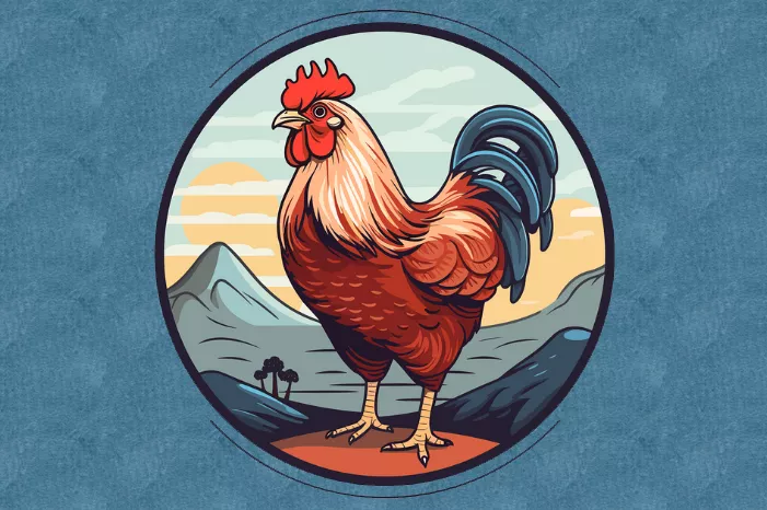 french rooster