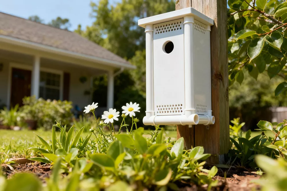 Modern PVC Bluebird House Plan