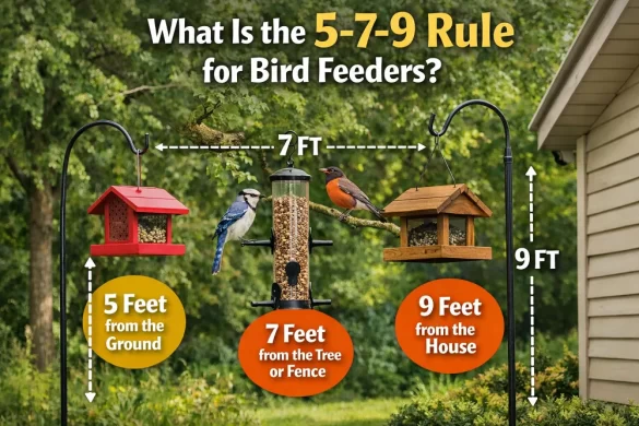 What Is the 5-7-9 Rule for Bird Feeders